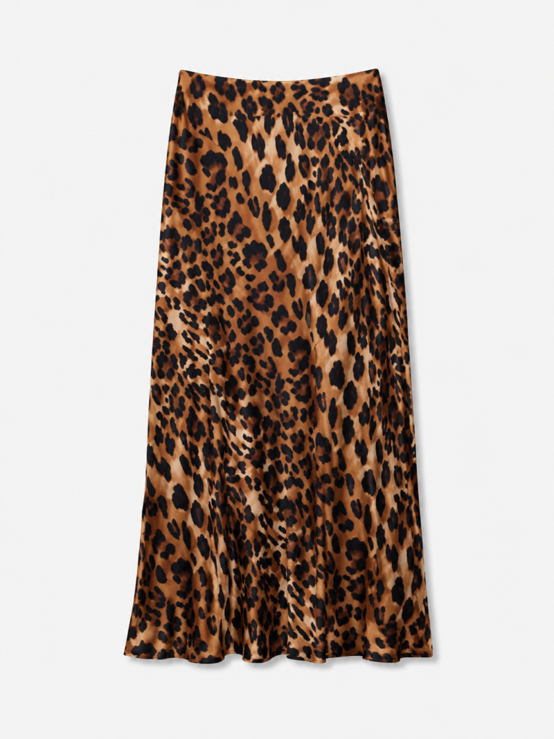 Leopard Maxi Skirt