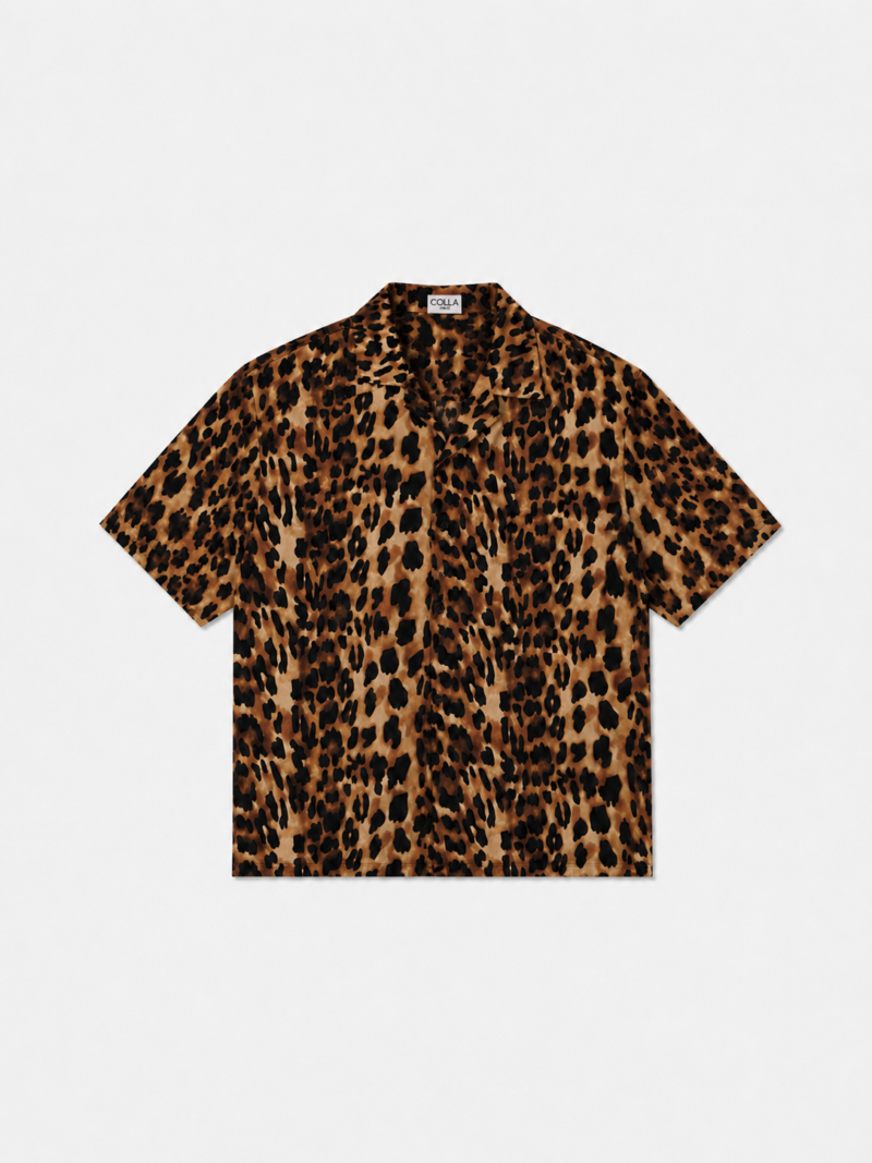 Leopard Boxy Shirt